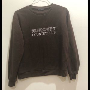 Shein brown long sleeve sweater. Size 2